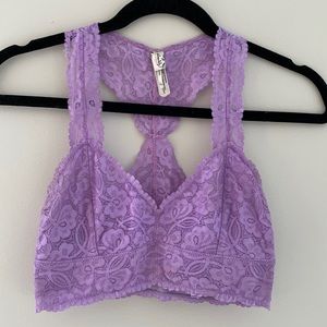 Free People Galloon Lace Racerback Bralette